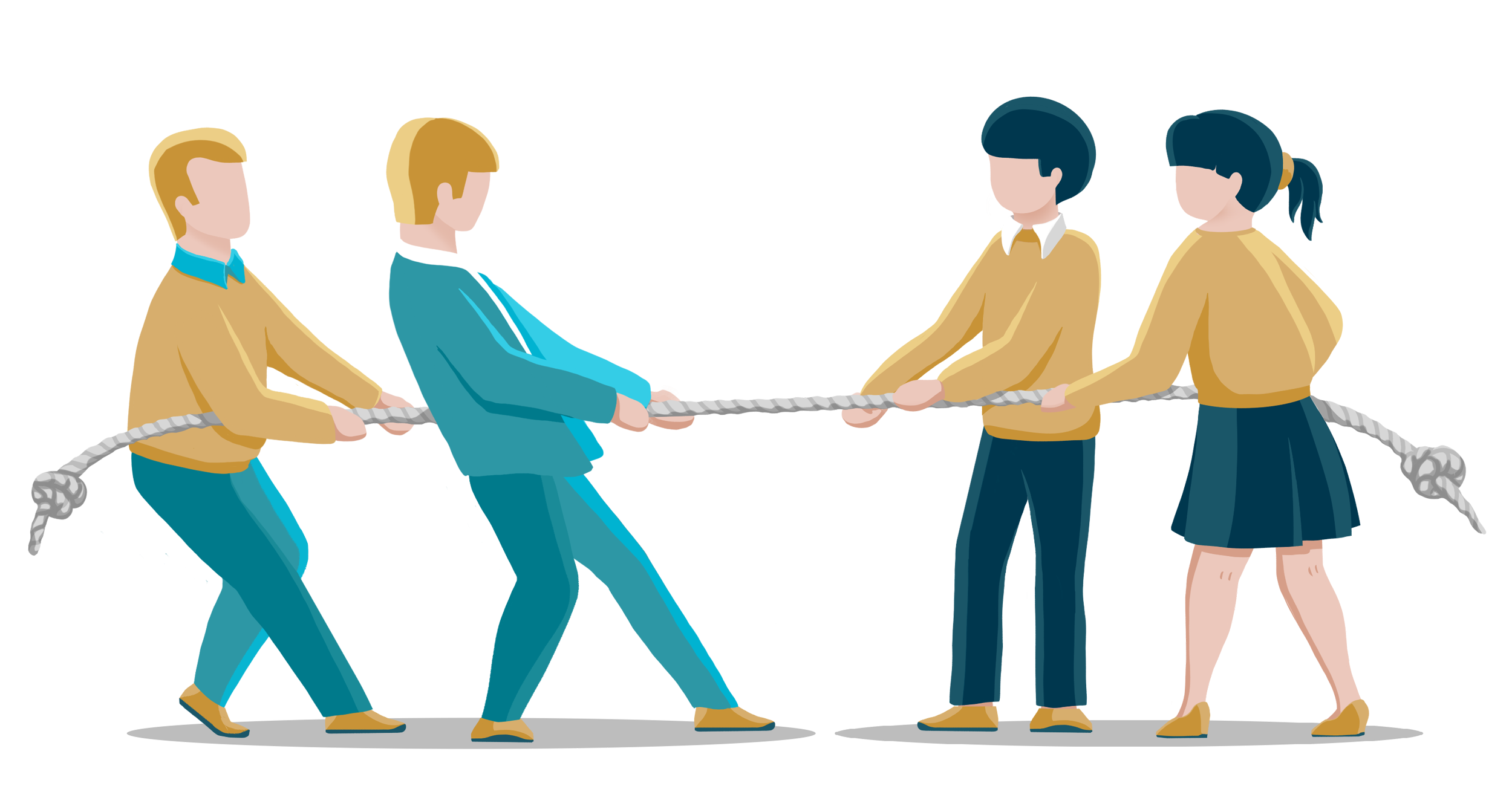 B2B-Auseinandersetzungen verschiedener Couleur zwischen Unternehmen